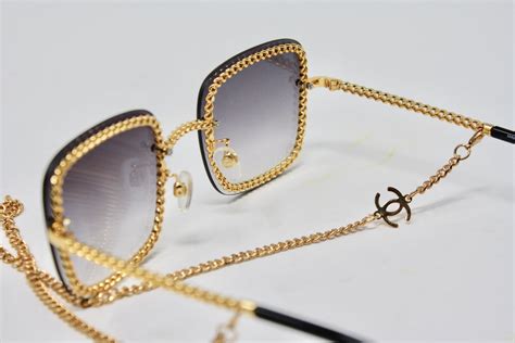 chanel sunglass chain